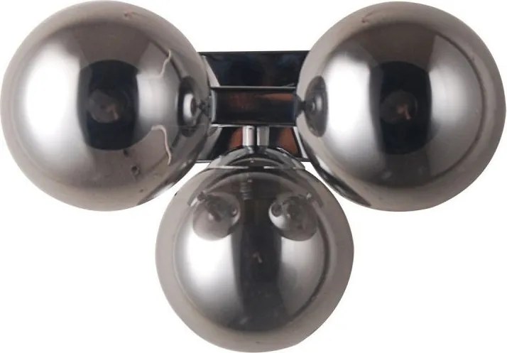 Italux MARBELIO WL-6161-3 CH+SM Fali lámpa 3x28W/G9 IP20