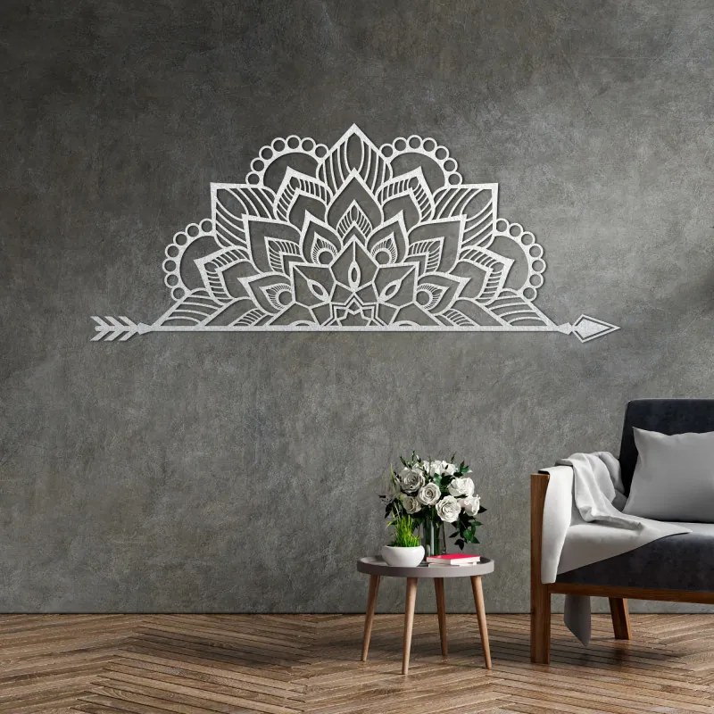 Fából készült mandala a falon - ARONGE