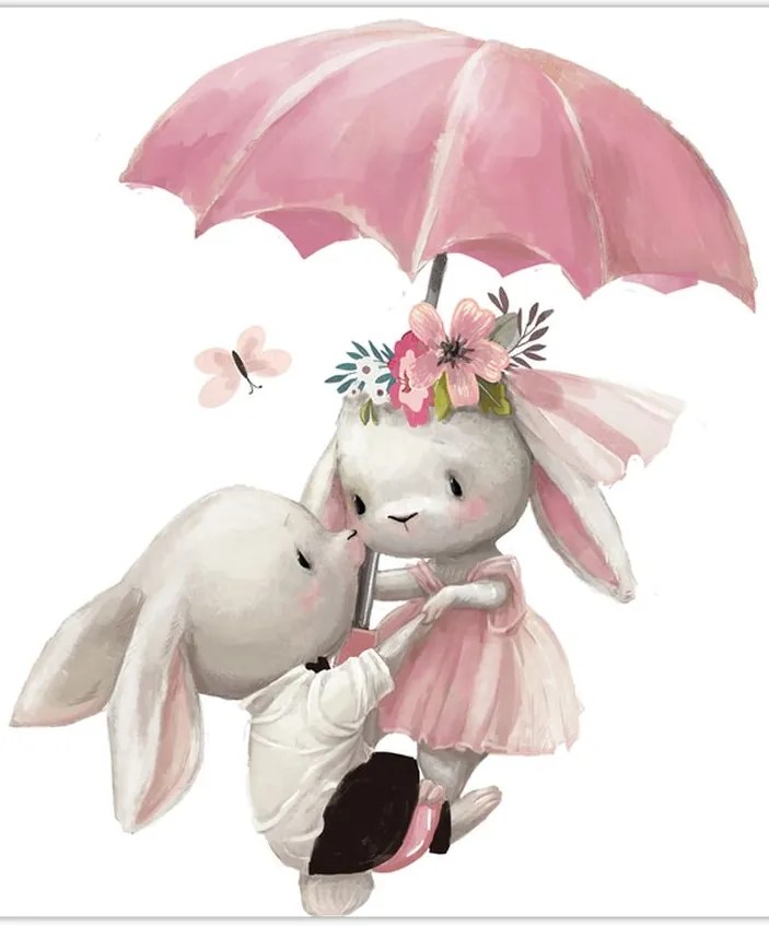 Üveg kép - Akvarell állatka N⁰3 (70x50 cm)