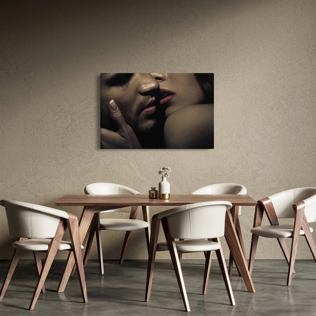 Kép - csók (90x60 cm)