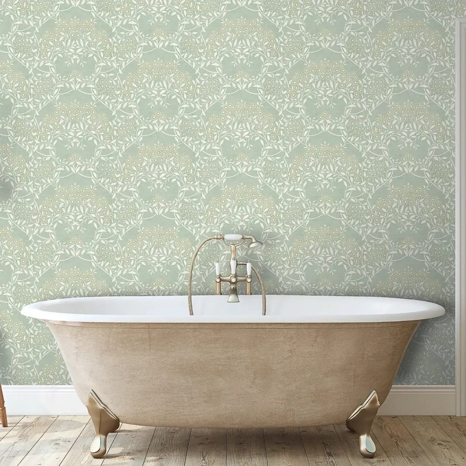Arthouse Signature 2 Floral Trail zöld leveles vlies tapéta – 100195AH
