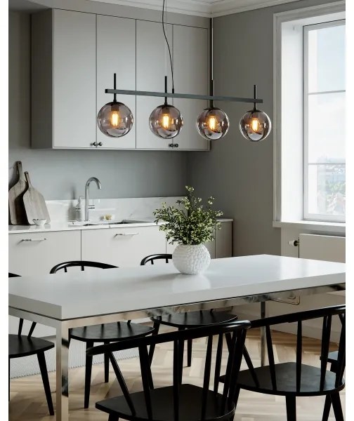 ByRydens 4202360-4505 - BOYLE kábeles csillár 4xE27/8W/230V