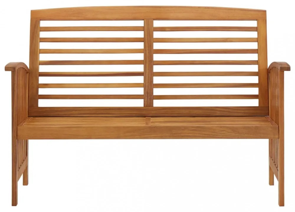 tömör akácfa kerti pad 119 cm
