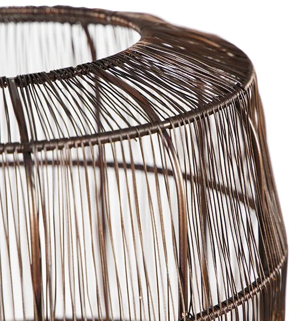 Modern állólámpa háromlábú réz - Redo