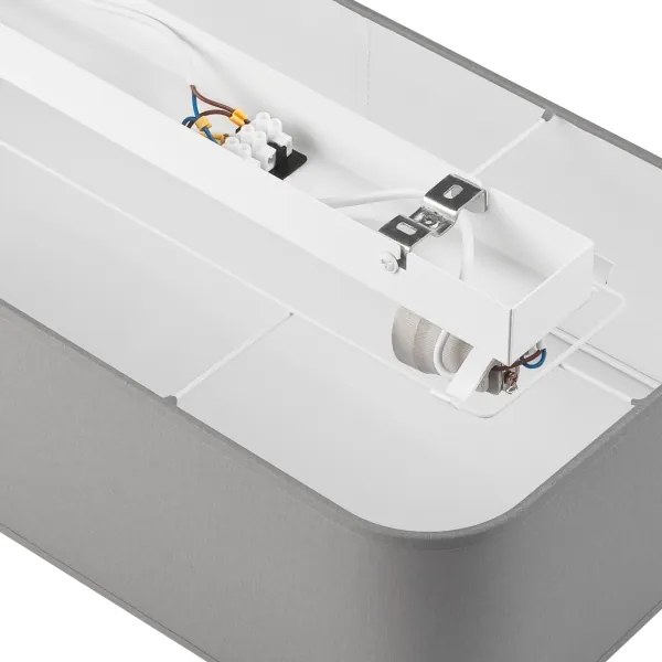 Mennyezeti lámpa SIRJA SQUARE 2xE27/15W/230V szürke