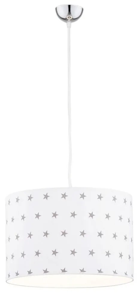 Argon 4133 - Csillár zsinóron MAGIC 1xE27/15W/230V fehér