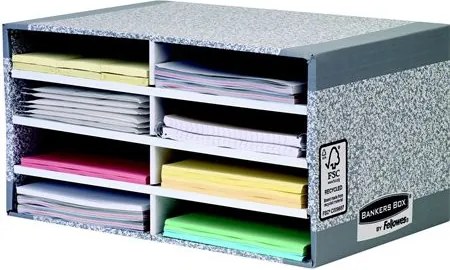 Irattároló, asztali, karton, BANKERS BOX® SYSTEM by FELLOWES® (IFW08750)