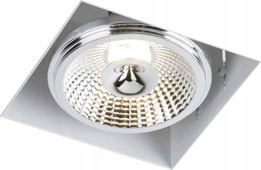 Lámpatest süllyesztett állítható spot fehér négyzet alakú szem Shilo