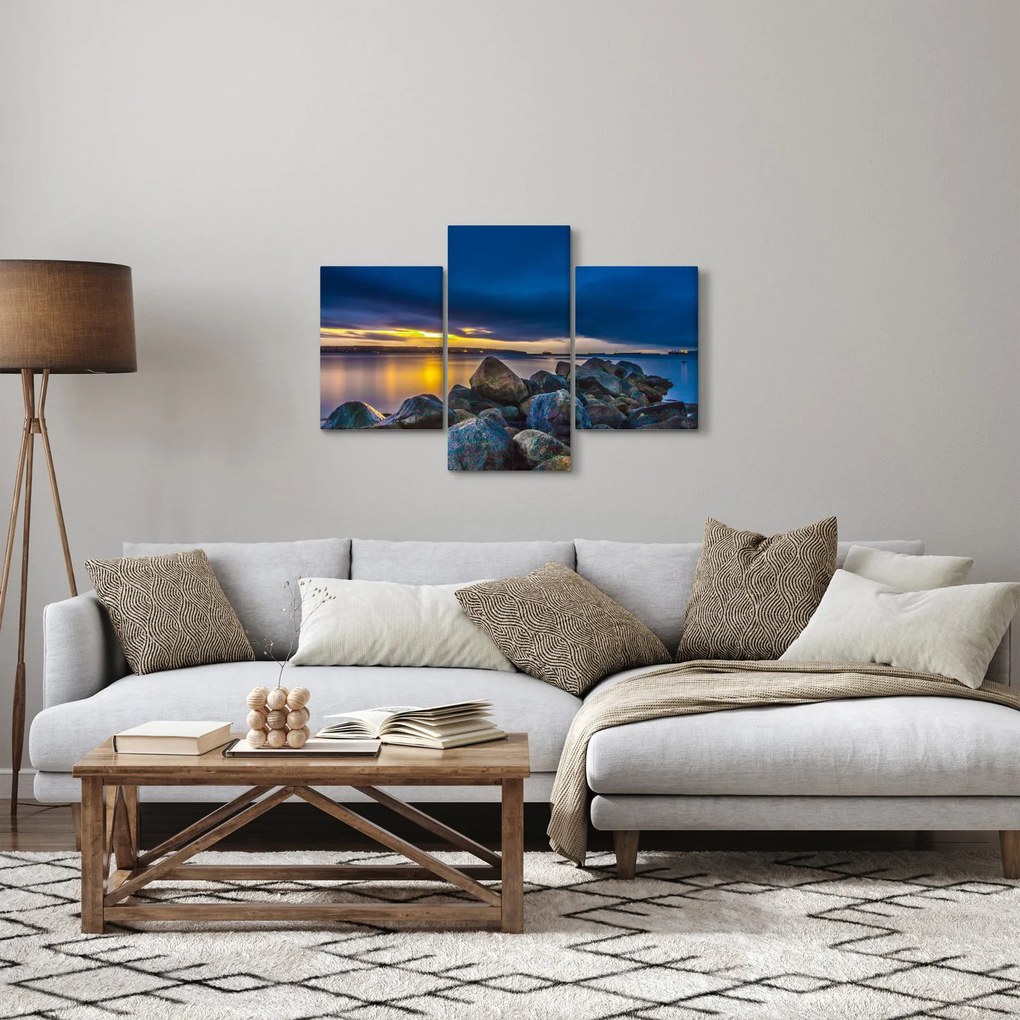 Kép - Felhők a víz felett (90x60 cm)