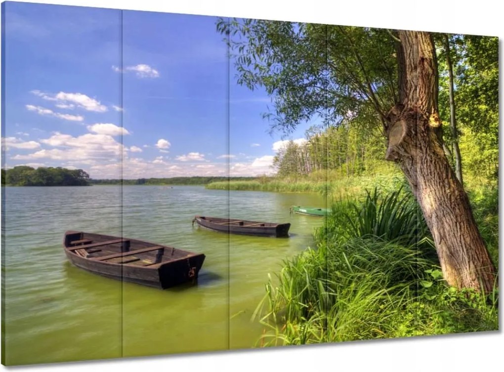 Vászonkép 100x70 Séta Wolsztyński park