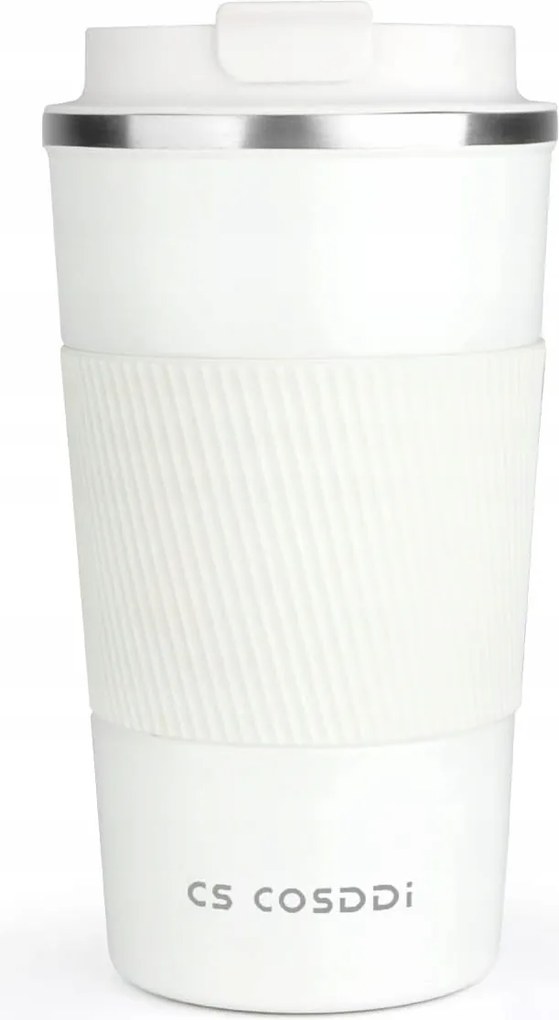 Rozsdamentes acél termo bögre fehér forró italokhoz 510 ml