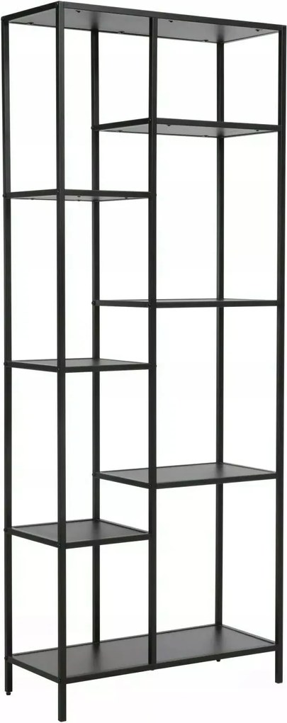 Könyvespolc oszlop szekrény Costa A fekete Sig