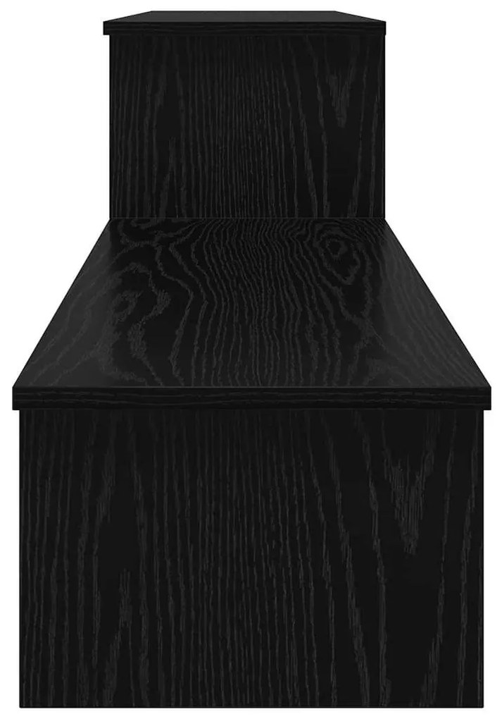 TV szekrény Musta tammi 180 x 30 x 43 cm Faanyag