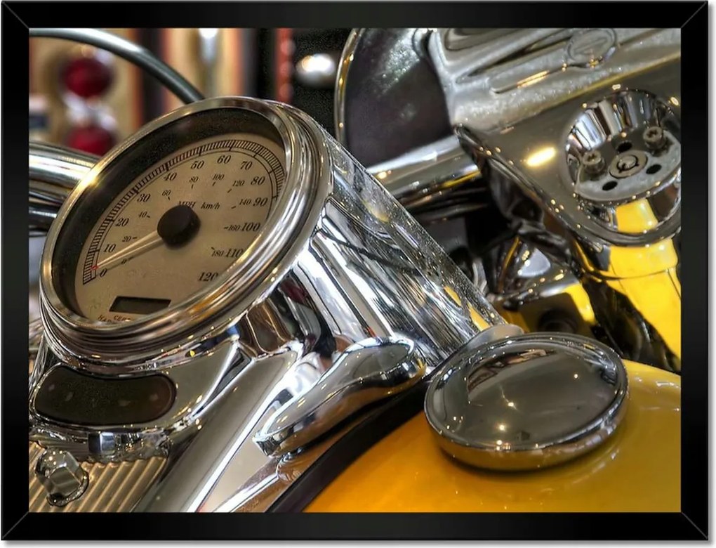 Poszterek keretben 40x30 Harley Davidson Motorkerékpár