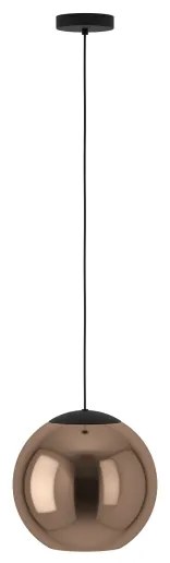 Eglo 390089 - Csillár zsinóron CORDOBA 1xE27/40W/230V réz