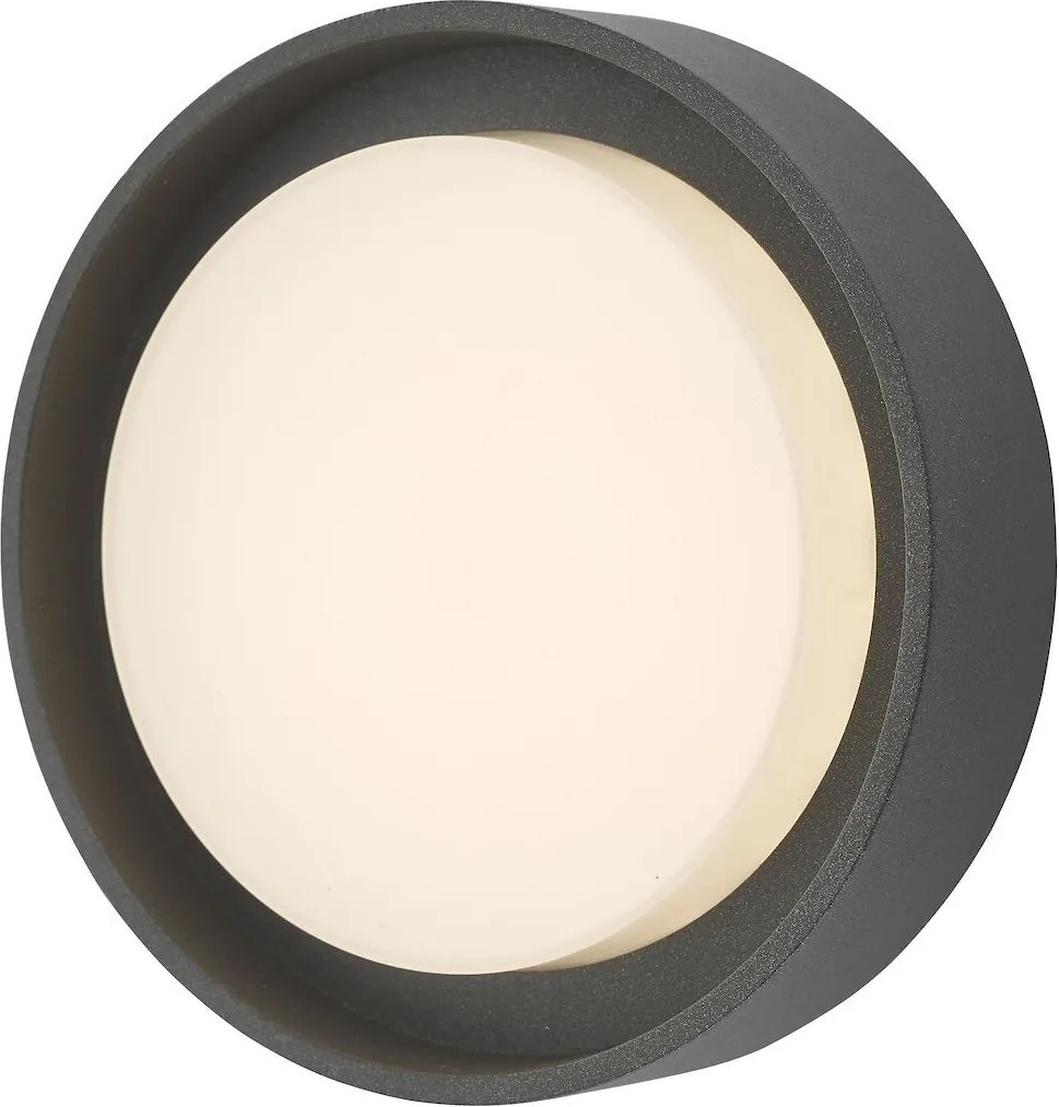 DAR LIGHTING RAL5239 RALPH Modern Kültéri Fali Lámpa Fehér, Szürke LED IP65