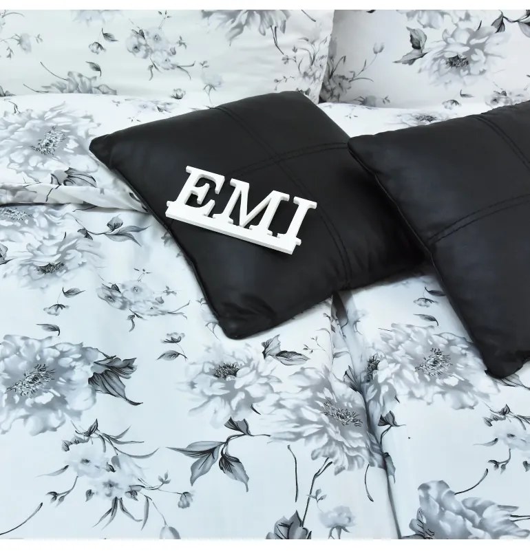 EMI Symphony pamutszatén ágyneműhuzat, A standard egyszemélyes ágy szett tartalma: 1x 140x200 + 1x 70x90