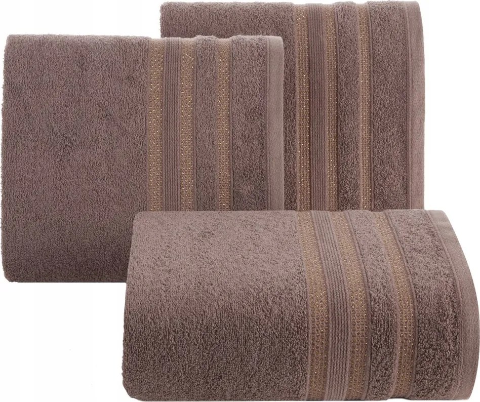 Judy törölköző 50x90 Eurofirany világos barna