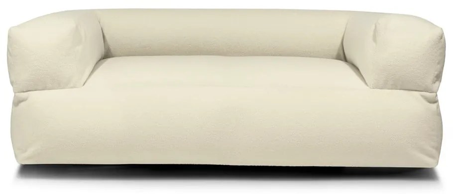 Világosszürke buklé babzsákfotel Sofa MooG – SLOWDOWN