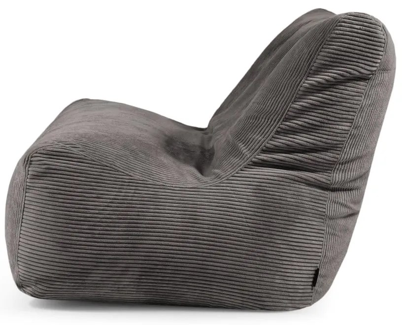Téglavörös kordbársony babzsákfotel Sofa Seat Lounge – SLOWDOWN