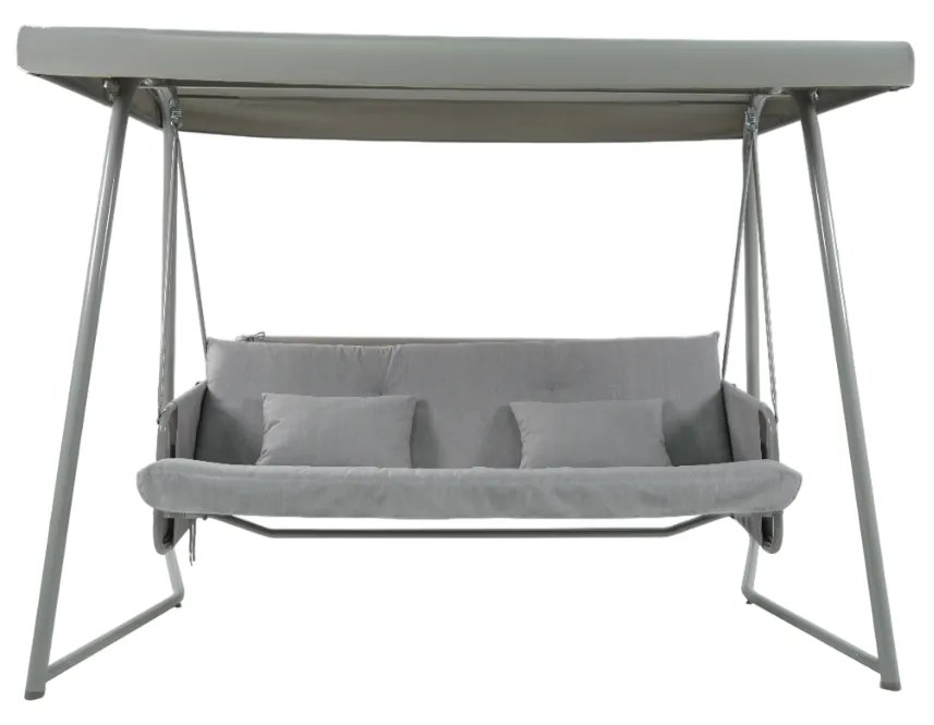 RECKMANN TARANTO HINTAÁGY 249X137X185CM ACÉL VÁZ PÁRNÁVAL