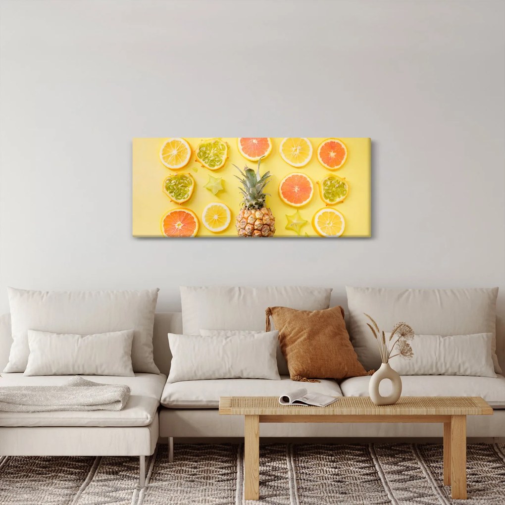 Gyümölcs képe (120x50 cm)