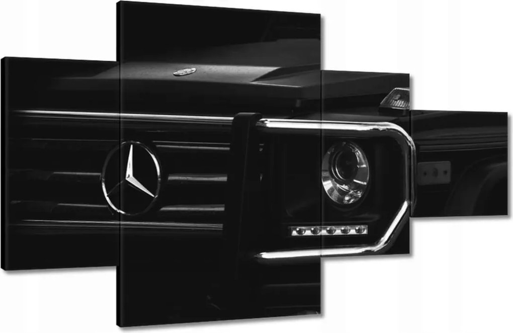 Képek 130x80 Mercedes fekete Terepjáró