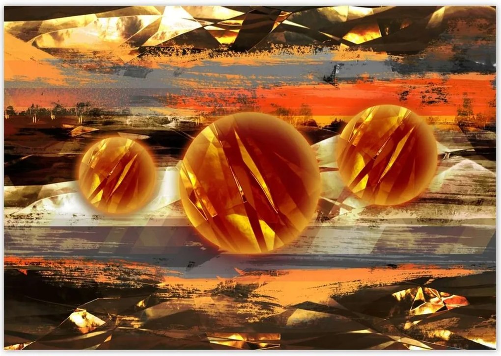 Poszterek 100x70 Kíváncsi gömbök