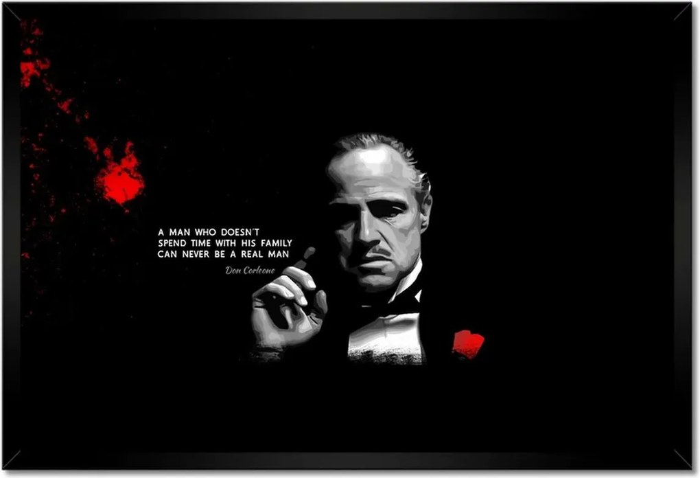 Poszterek keretben 60x40 Keresztapa