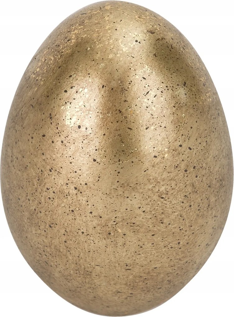 Dekoráció Tojás arany 17 cm GJ0023