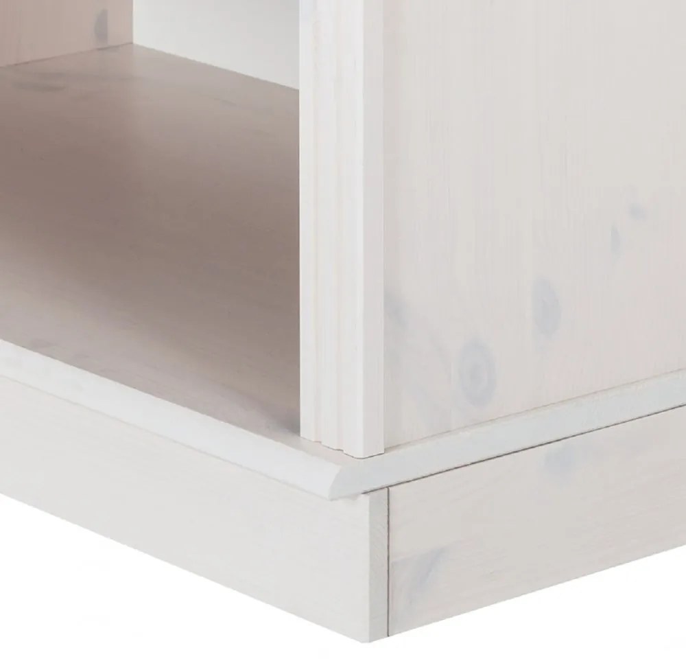 Fehér borovi fenyő nappali bútor szett 214x223 cm Anita – Støraa