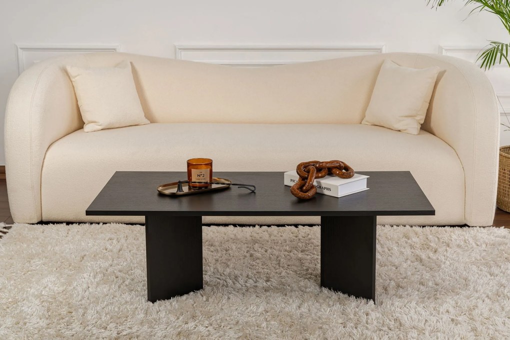Dohányzóasztal Sabin - Wood Black