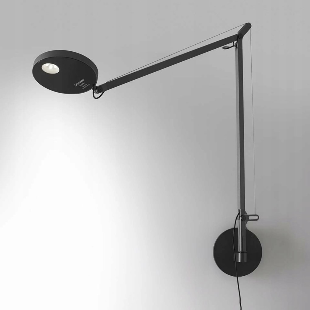 Artemide Demetra Led fali lámpa 2700K, antracit, Fukasawa design