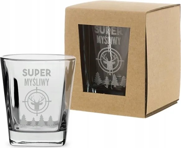 Prémium whiskys pohár Szupervadász