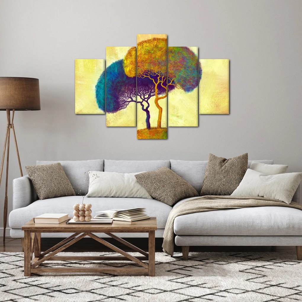 Kép - Fák a hegyen (150x105 cm)