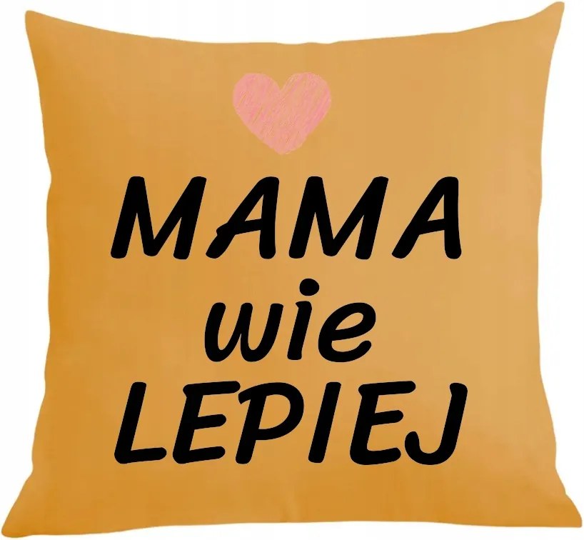 Párna párnahuzat Anyák napja Anya jobban tudja