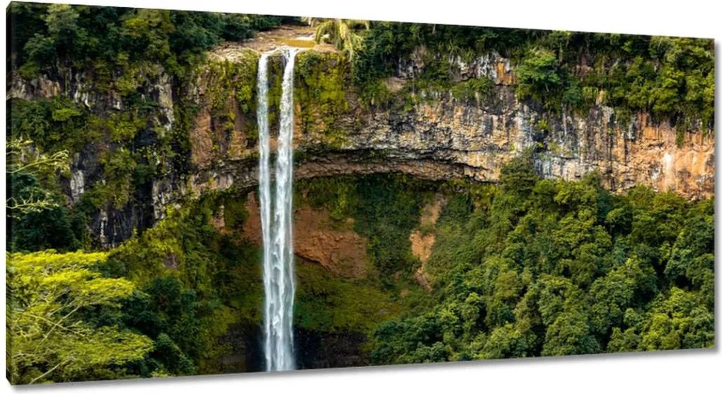 Festmények 115x55 Vízesés Tájképek