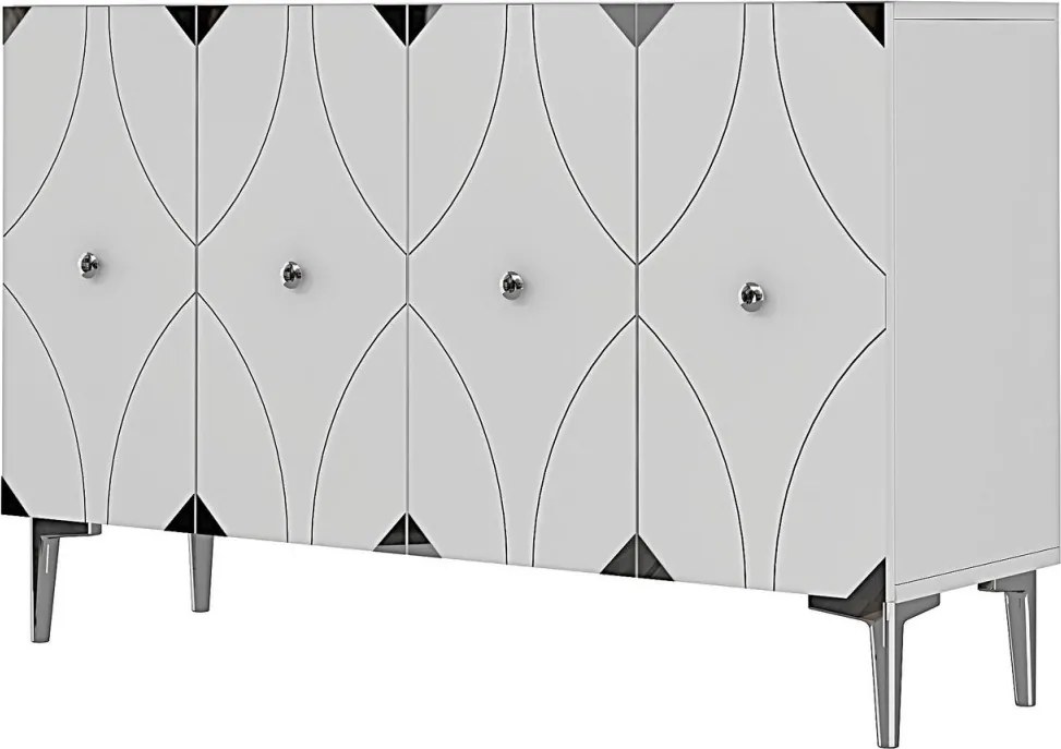 Alfa 120 - White, Silver