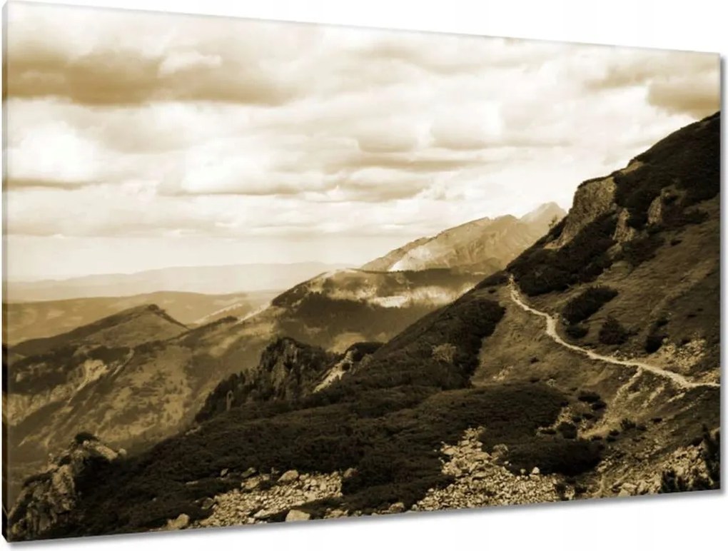 Képek 120x80 Tátra Lengyel hegyek Kilátás