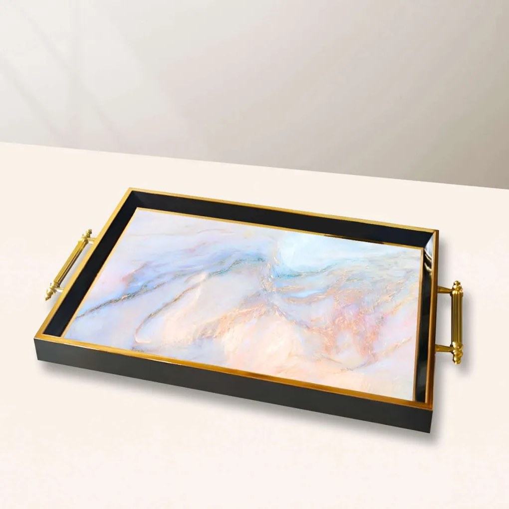 Üveg tálca, 38×24 cm – TPA10038