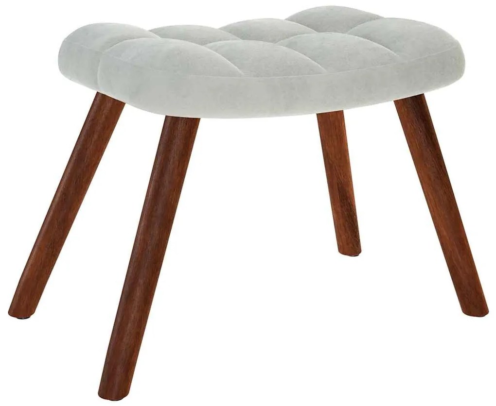 világosszürke bársony hintaszék ülőkével