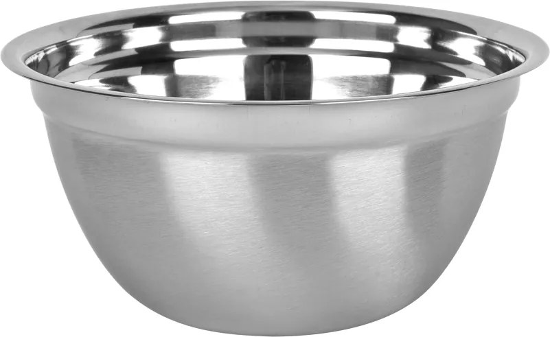 Rozsdamentes tál 22cm szatén