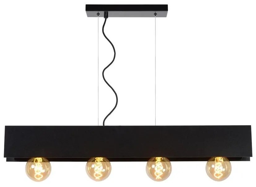 Lucide 30474/04/30 - Csillár zsinóron SURTUS 4xE27/60W/230V