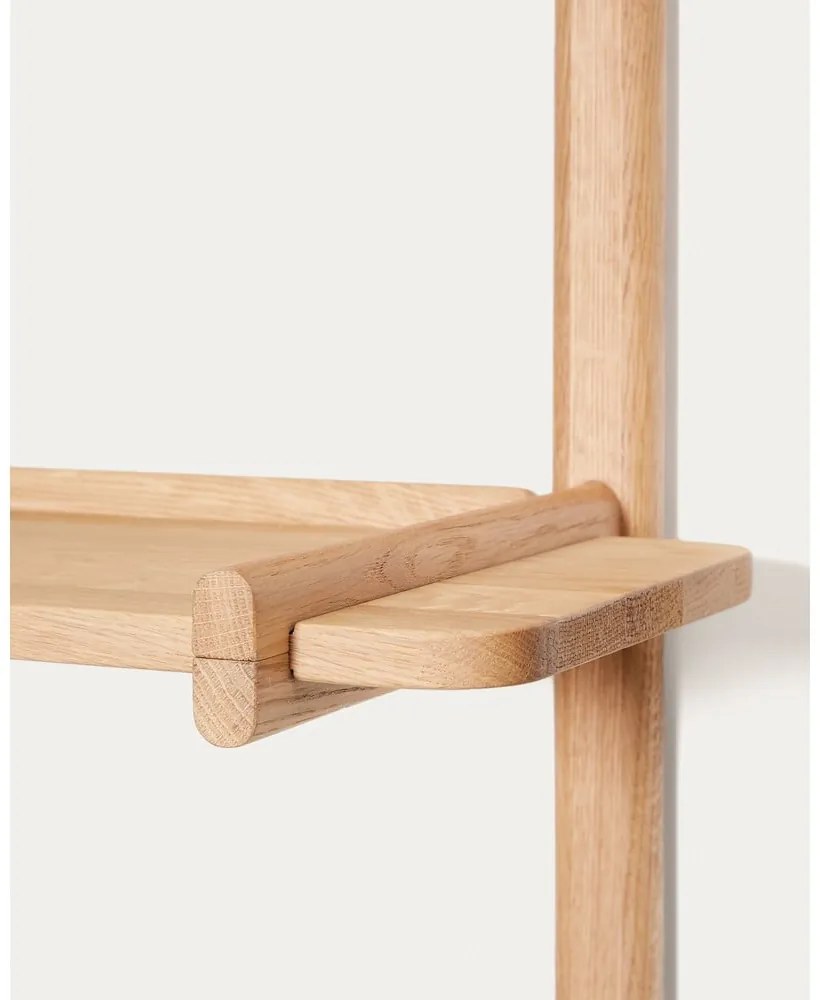 Natúr színű tölgyfa moduláris polcrendszer 110x98 cm Sitra – Kave Home
