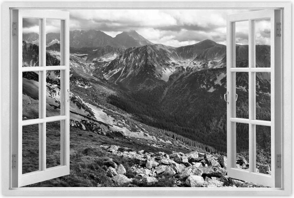 Poszterek 90x60 Tátra Lengyel hegyek Kilátás