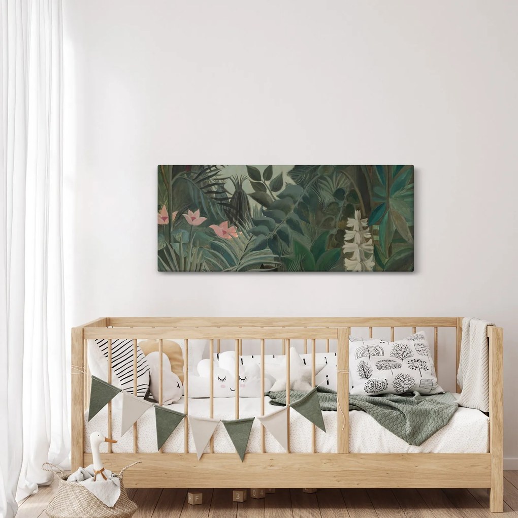 Kép - Henri Rousseau, The Equatorial Jungle, reprodukciók (120x50 cm)