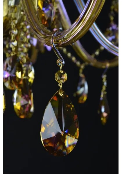 Wranovsky JWZ167061100 - Kristály csillár láncon CLARIT 6xE14/40W/230V