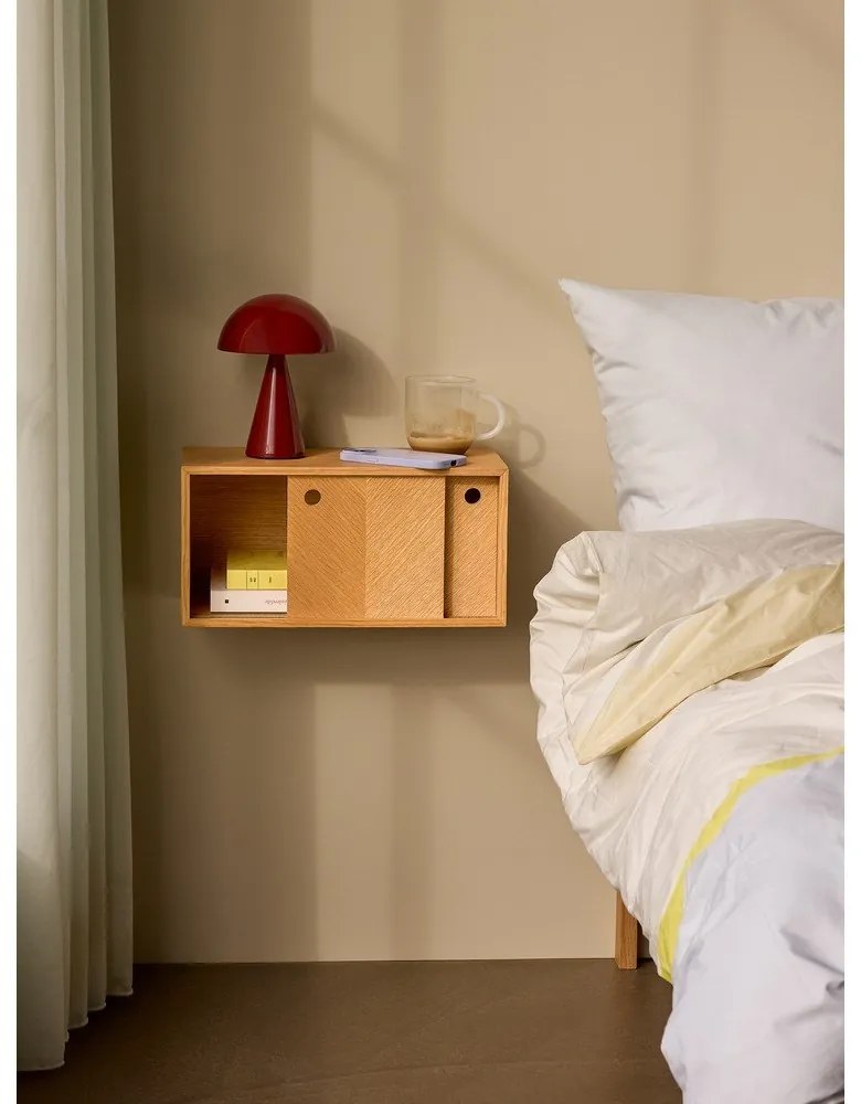 Herringbone tölgyfa fali polc - Hübsch