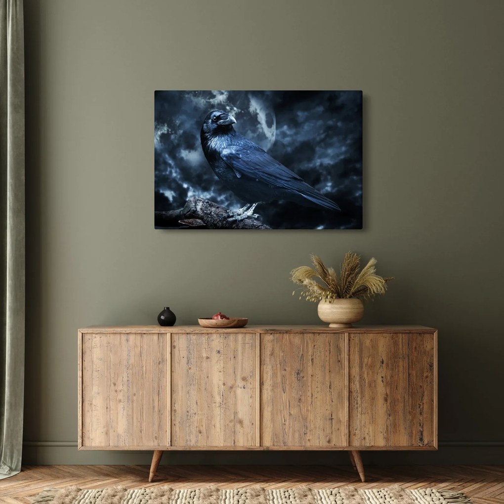 Kép - Holló (90x60 cm)