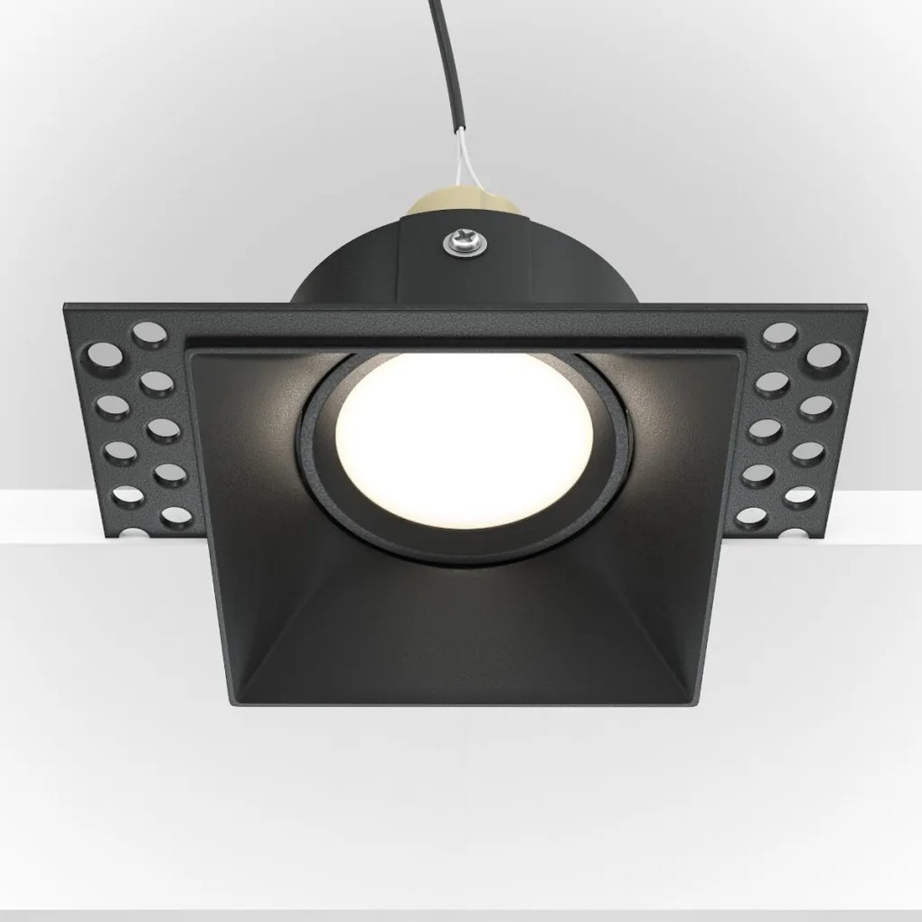 Maytoni DOT DL042-01-SQ-B Beépíthető spotlámpa 1x50W/GU10 IP20